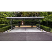 Parking mécanique souterrain escamotable à plateforme invisible pour 1 ou 2 places - Parklift 461