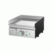 Plancha électrique lisse en CHROME - L400 | Mainho - MAX-40EMC