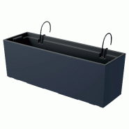 Prosperplast - Pot URBI CASE W, coloris Anthracite, dimensions 580x180x195 mm - gris plastique ZA4135