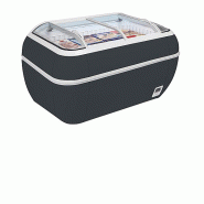 Réfrigérateur / congélateur de supermarché gris 334 L - Anthracite RAL 7016 | Tefcold - TWINHEADA-CF