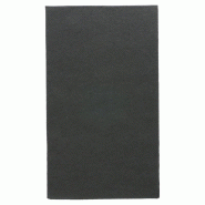 Serviette en ouate gaufré 2 plis noir 1/6 33x40cm - par 2000