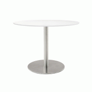 Table de restauration - Rond(e) - Stratifié, Blanc Pedrali TBLRO120x120StraBlan
