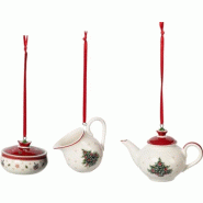 VILLEROY & BOCH villeroy et boch toy's delight royal cl*set 3p ens. Cafe a pendre 6cm * - multicolore porcelaine 1486596668