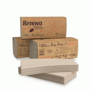 ZigZag essuie-mains 21x22cm Renova 2F Love&Action 15x180=2700 - 6521039