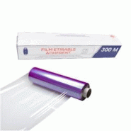 6 Rouleaux de Film Etirable Alimentaire Transparent 45cm x 300M avec ZIPCUT en Boîte Distributrice - D-Work - plastique 3664100210812 6 Rouleaux de Film Etirable Alimentaire Transparent 45cm x 300M avec ZIPCUT en Boîte Distributrice - D-Work - plastique 3664100210812