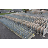 Barrière de sécurité conçue pour sécuriser les chantiers de construction - Klostab