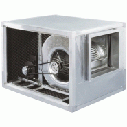 Caisson ventilateur centrifuge double ouîe  à entrainement par courroie - box-t
