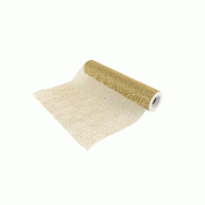 Chemin de table glitter or 30cm x 5m