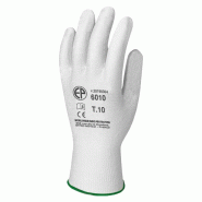Coverguard - Gants de manutention en polyamide tricot sans couture EUROLITE 6009 (Pack de 10) #ffffff Taille 7 - 3435241060075