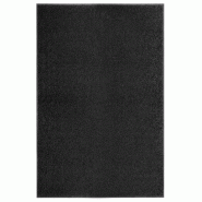 Décoshop26 - Paillasson porte d'entrée dessous antidérapant 120 x 180 cm PVC et polyamide noir DEC040624 - noir 3000265030320
