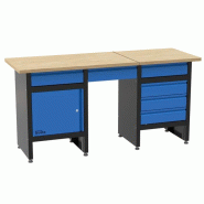 Etabli gw 6/1 xl - 170 x 60 cm - 1 porte - 6 tiroirs Etabli gw 6/1 xl - 170 x 60 cm - 1 porte - 6 tiroirs
