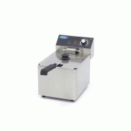 Friteuse professionnelle ECO 8 L - inox - 230 V, 3250 W - 1 panier - zone froide