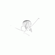 Gea Luce Plafonnier LED moderne Tosca 45W 2500lm lumière chaude 4000K, aluminium blanc satiné, diffuseur opale, design artistique - blanc TOSCA P/3