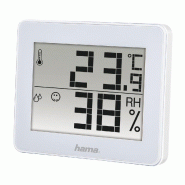 Hama TH-130 Blanc Thermo-/Hygromètre avec indicateur de confort - 4047443416728