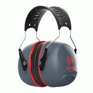 JSP SAFETY Casque Anti-Bruit Sonis 3 - 37 Db Gris - Taille unique multicolore multi-matériau 5038428261944