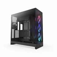 Nzxt H9 Flow Rgb (cm H92fb R1) Dual Chamber Mid Tower Case W Rgb Fans All Bla - 5056547207667 Nzxt H9 Flow Rgb (cm H92fb R1) Dual Chamber Mid Tower Case W Rgb Fans All Bla - 5056547207667