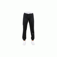 PANTALON femme NOIR taille et pieds elastiques ISACCO (044701f)