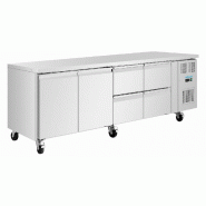 Polar Table bistro ronde Bolero 600mm - inox GAU425