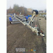 Porte bateau - remorque cassante Sun Way SW1005 - PTAC : 1300Kg - 1 essieu - Référence TBT16