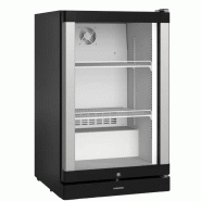Réfrigérateur de comptoir noir vitré - 75 L | Liebherr BCv1103 744