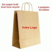 Sac publicitaire plastique papier