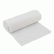 Sacs poubelles 100-120L 70x110cm Blanc 50Kg 20un - 6701161