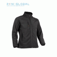 Veste de travail homme noire Softshell - polyester, élasthanne, membrane TPU et micro-polaire - 3 poches - SHIKIMI COVERGUARD_0