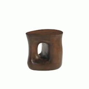 SIT Möbel Table d'appoint | Avec compartiment ouvert | Manguier massif, marron | L 40 x P 36 x H 41 cm - marron Bois massif 14772-30 SIT Möbel Table d'appoint | Avec compartiment ouvert | Manguier massif, marron | L 40 x P 36 x H 41 cm - marron Bois massif 14772-30