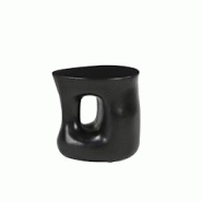 SIT Möbel Table d'appoint | Avec compartiment ouvert | Manguier massif, noir | L 40 x P 36 x H 41 cm - noir Bois massif 14772-11 SIT Möbel Table d'appoint | Avec compartiment ouvert | Manguier massif, noir | L 40 x P 36 x H 41 cm - noir Bois massif 14772-11