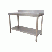 Table murale avec étagère 1500x600x850 série ECO - MESMUIRI004_0