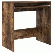 VidaXL Bureau Chêne fumé 77,5 x 43 x 79 cm Bois d'ingénierie Modèle Solaris Pro - 869518_0
