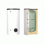 Ballon préparateur d'eau chaude sanitaire standard 500 L - 2 échangeurs - Thermador - PECS052STHE_0