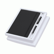 Bloc-notes et stylo noir - 8412536821141