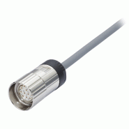 Câble préconfectionné-  M23 Connecteur avec câble ,