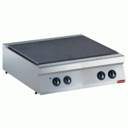 Diamond - Taque électrique "1 module" -TOP - - réf. E17/ST8T-N - gris inox AKS-E17/ST8T-N