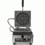 Gaufrier éléctrique simple ouverture 90 degrés Gaufre ronde | Krampouz - WECACC