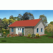 MAISON  À OSSATURE BOIS BBC - MODEL COB-SH 67