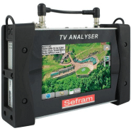 Mesureur de champs tv dvb-c/c2,dvb-t/t2,dvb-s/s2/s2x, sd & hd, écran 7 pouces tactile Mesureur de champs tv dvb-c/c2,dvb-t/t2,dvb-s/s2/s2x, sd & hd, écran 7 pouces tactile