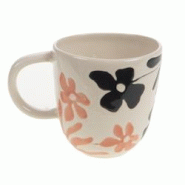 Mug Margot x6 - Crème Rond Grès Amadeus 9x12.5 cm - beige Grès 3520071919447 Mug Margot x6 - Crème Rond Grès Amadeus 9x12.5 cm - beige Grès 3520071919447