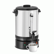 Percolateur à café PRO 7 Litres pour 40 tasses, argenté et noir, 1200 W, 220 V - MONO