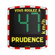 Radars pédagogiques EVOLIS Mobility - Alimentation solaire, électrique ou hybride