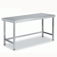 Tables Inox de Travail Centrale DISTFORM Premium - Profondeur 700 mm -_0