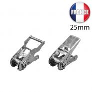 Tendeur d'arrimage - berra ms -  à rochet acier pour sangle de 25mm - arsata25