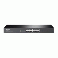 TP-LINK 16-Port 10/100Mbps Fast Ethernet Switch Non-géré Noir