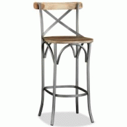 VidaXL Tabouret De Bar Bois De Manguier Massif - 244593 VidaXL Tabouret De Bar Bois De Manguier Massif - 244593