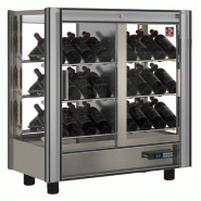 Vitrine à vins réfrigérée modulable traversante 216 l positive - PPVV-2/TR-R6