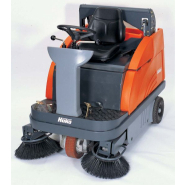 Balayeuse aspiratrice pour un nettoyage sans poussière des moyennes surfaces industrielles - sweepmaster 900 r/980 r