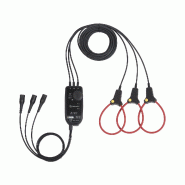 CHAUVIN ARNOUX - MiniFLex MA130 - Capteurs flexibles d'intensités triphasées 30-300-3kA/3V - Longueur 25cm - Sortie BNC isolée