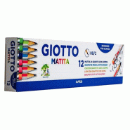 GIOTTO Crayon de Fusain 136233200 (12 pcs) - 8000825002465