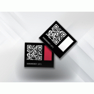 Indicateur de température variable +25 °C à +71 °C - LogTag Variot avec QR code et changement de couleur